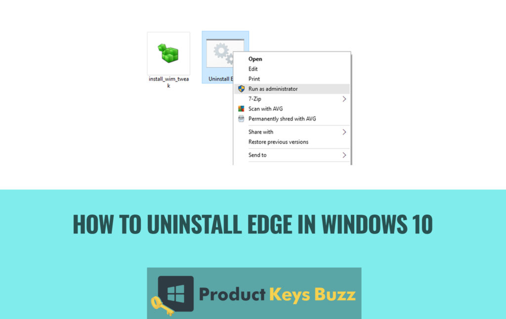 is there a way to uninstall microsoft edge