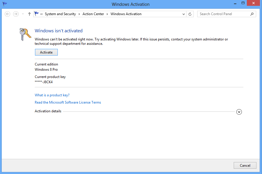 windows 8.1 embedded serial key