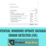 Potential Windows Update Database