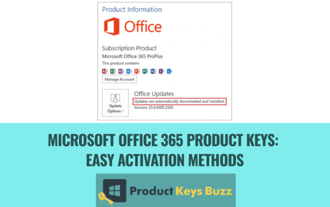 office 365 get product key