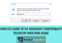 Fix Microsoft Compatibility Telemetry High Disk Usage