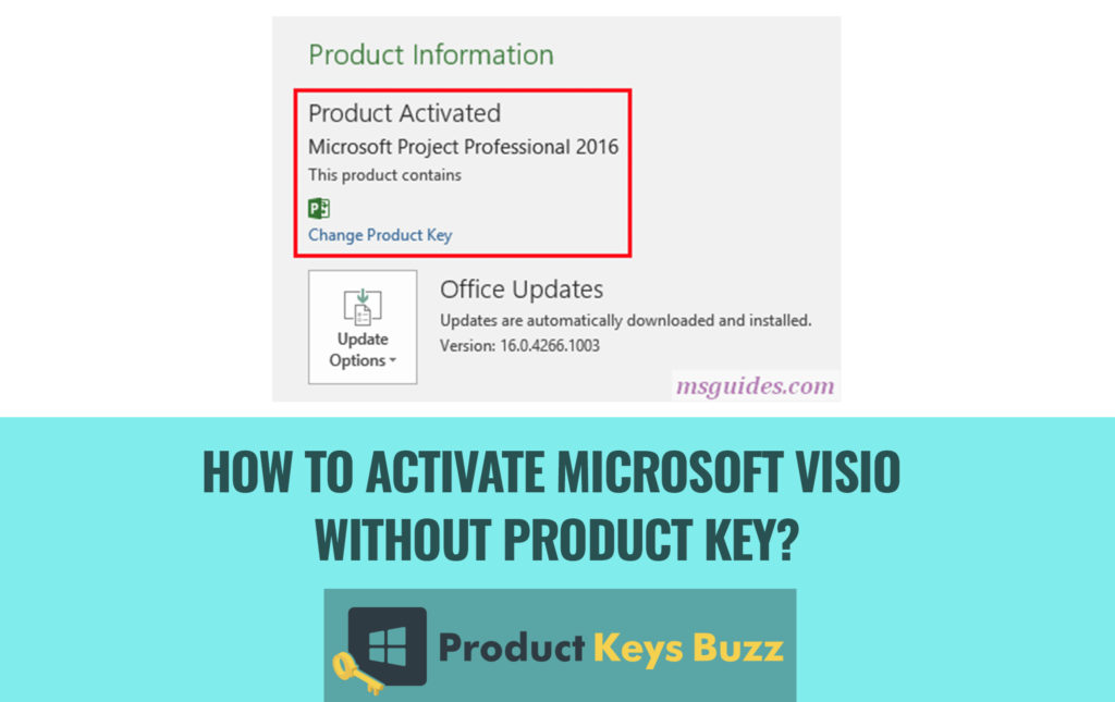 How To Activate Microsoft Visio Without Product Key