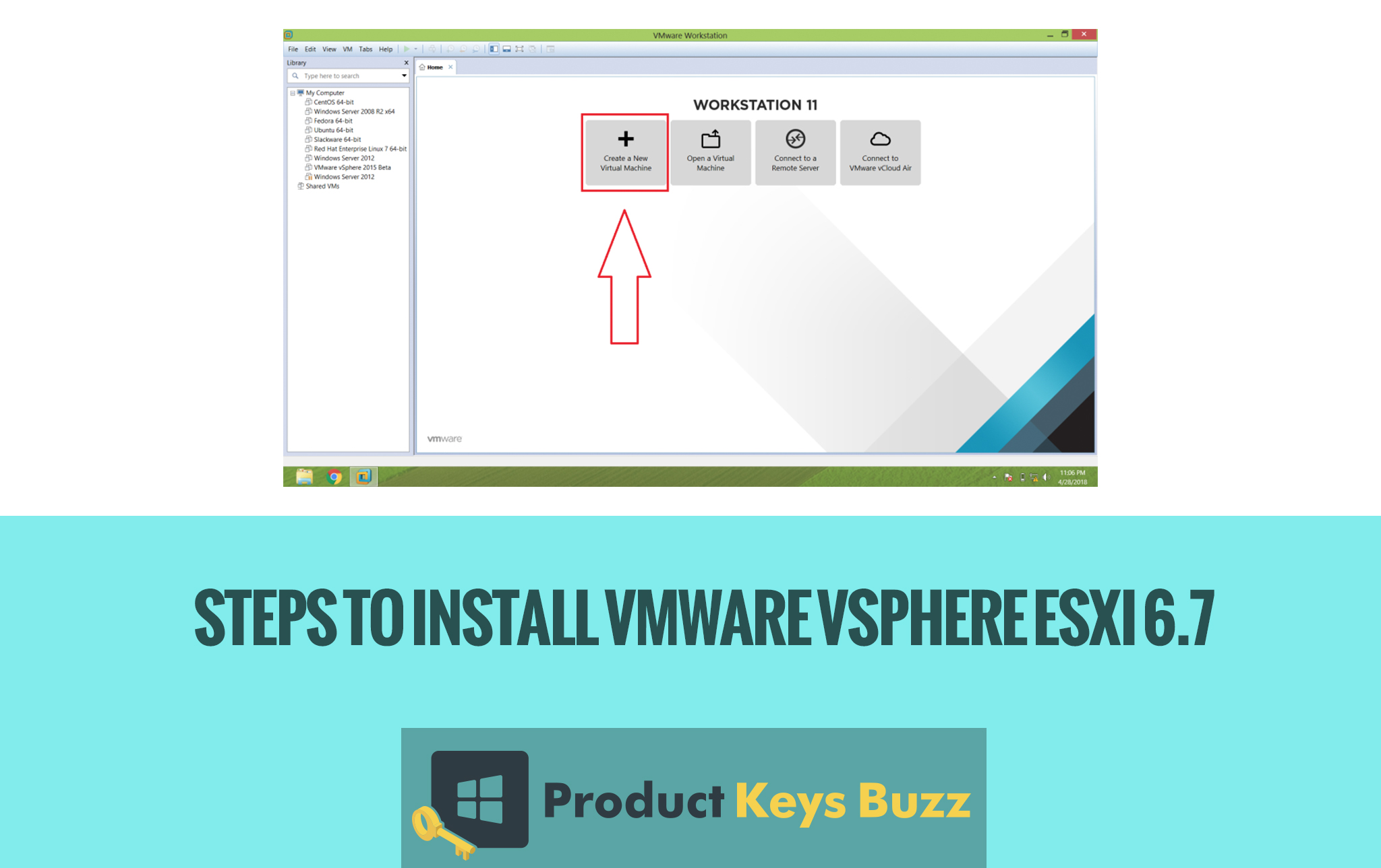 Steps to Install VMware vSphere ESXi 6.7