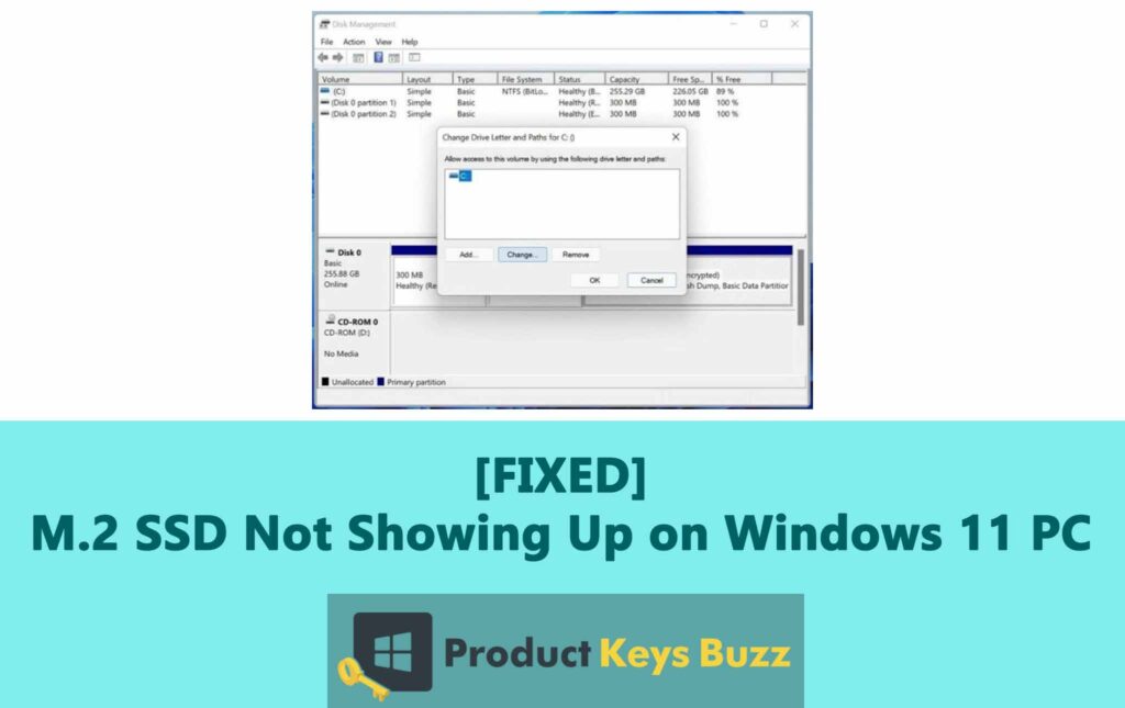 [FIXED] – M.2 SSD Not Showing Up on Windows 11 PC