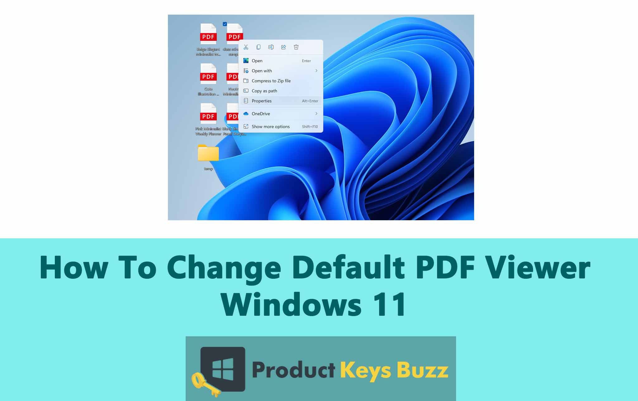How To Change Default PDF Viewer Windows 11