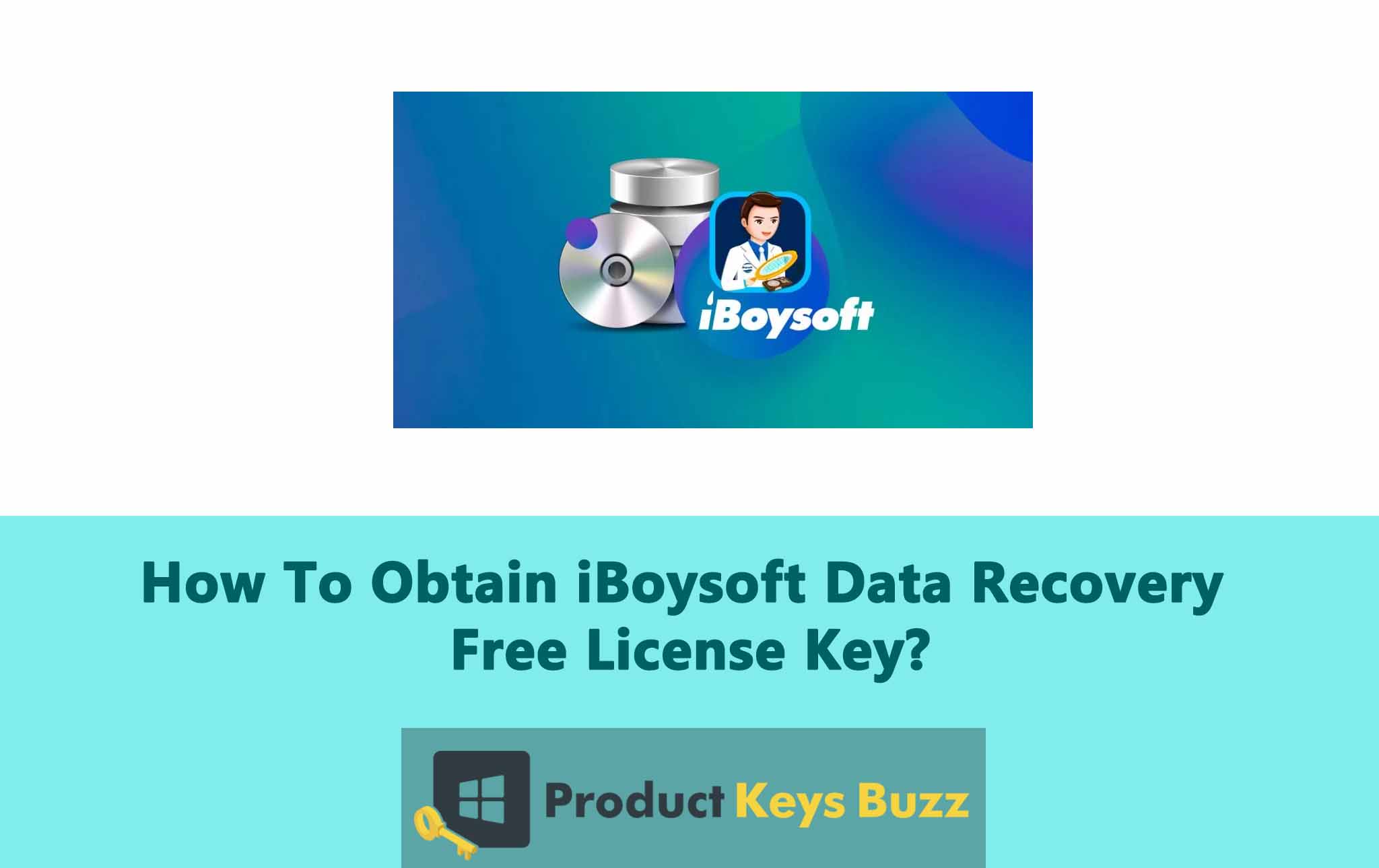 iBoysoft Data Recovery Free License Key