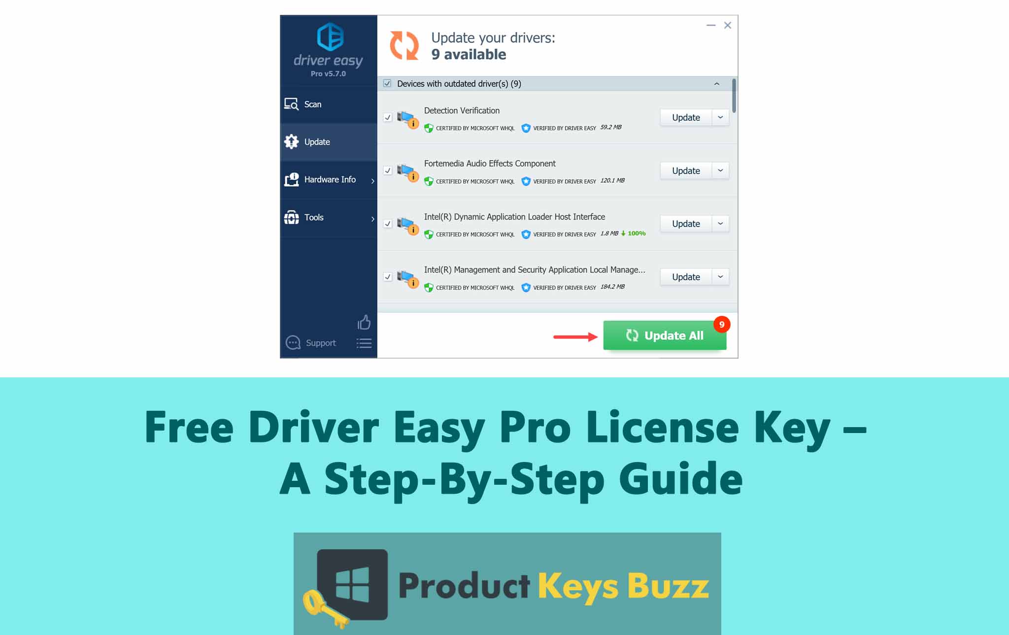 Free Driver Easy Pro License Key